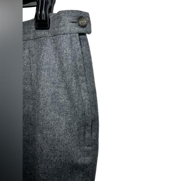 Vintage Pendleton Gray 100% Pure Virgin Wool Skirt Size 16 - Picture 4 of 4